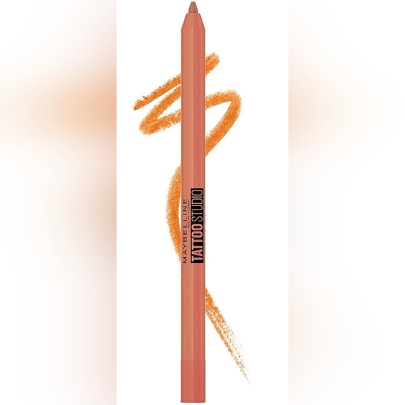 MAYBELLINE New York 2pk orange flash Tattoo Studio smooth glide Eyeliner Pencil - Picture 5 of 7